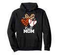 Ball Mom Funny Baseball Basketball Hoodie - Custom Art Print for Adults - T-Shirt, Sweatshirt, Hoodie