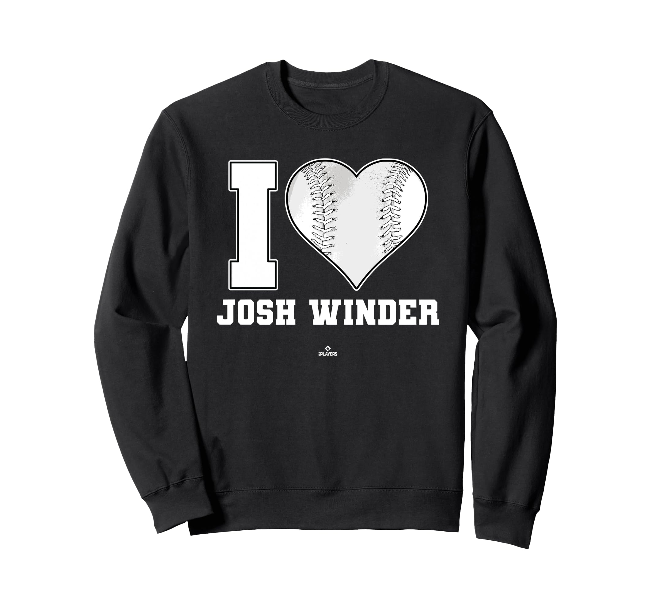 I Heart Baseball Stitch Josh Sweatshirt - Aesthetic Graphic for Adults - T-Shirt, Sweatshirt, Hoodie