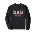 Dad Est 1975 Funny Sports Year Sweatshirt - Streetwear Style for Adults - T-Shirt, Sweatshirt, Hoodie