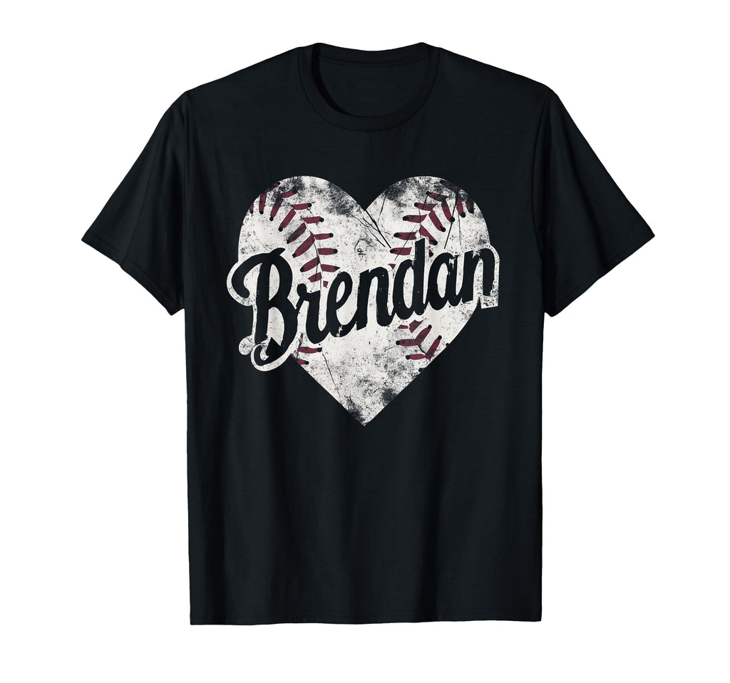 Brendan Baseball Personalized Name T-Shirt - Fun Novelty Design for Adults - T-Shirt, Sweatshirt, Hoodie