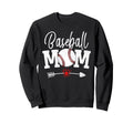 Baseball Mom Mothers Day Baseball Sweatshirt - Fun Novelty Design Unisex - T-Shirt, Sweatshirt, Hoodie