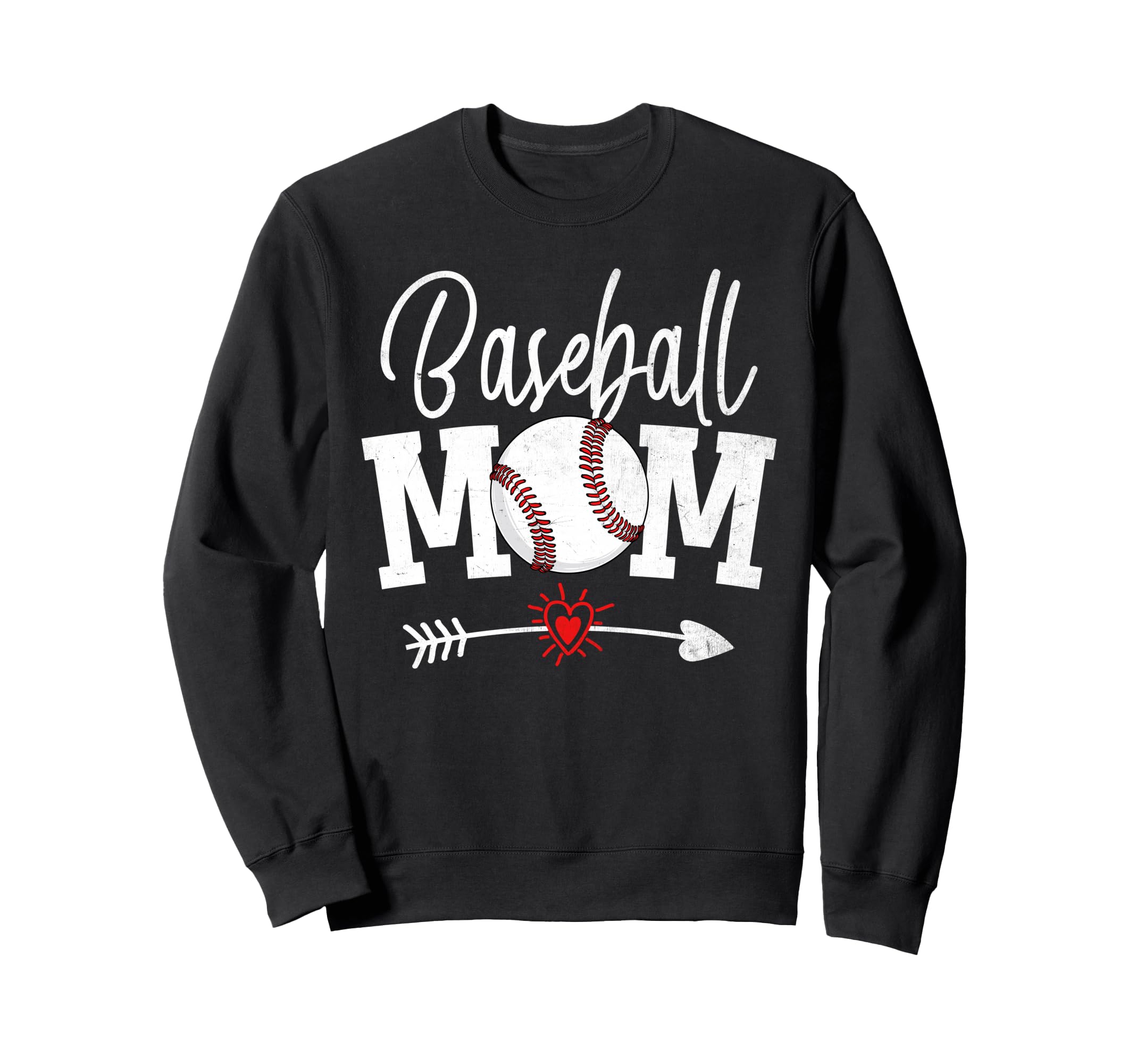 Baseball Mom Mothers Day Baseball Sweatshirt - Fun Novelty Design Unisex - T-Shirt, Sweatshirt, Hoodie