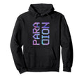 Paranoid Vaporwave Aesthetic Hoodie - Minimalist Print Unisex - T-Shirt, Sweatshirt, Hoodie