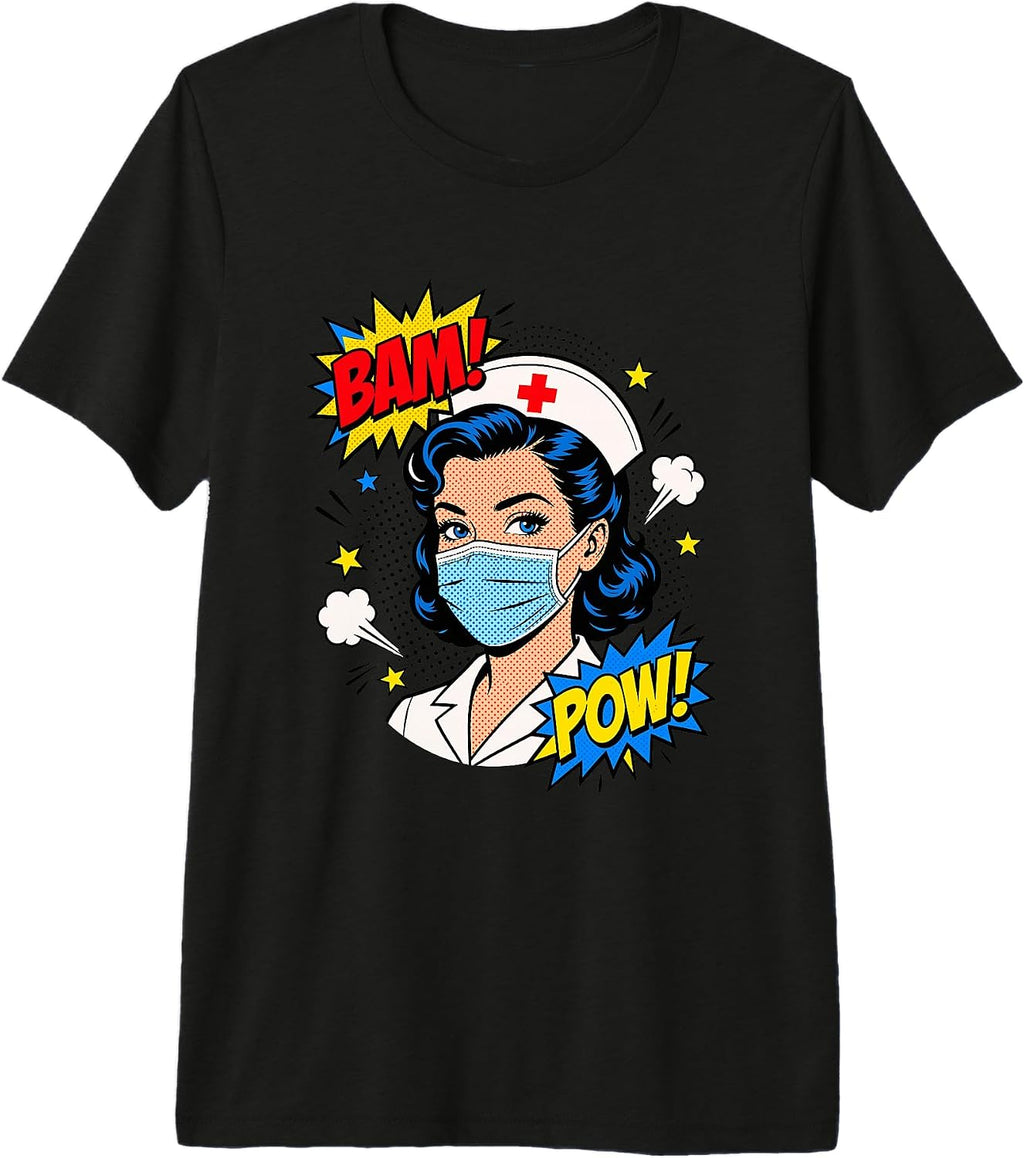 Pop Art Healthcare Heroes - Adult & Kids T-Shirts, Sweatshirts & Hoodies apparel design preview 1
