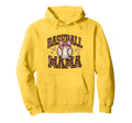 Baseball Mama Leopard Hoodie - Streetwear Style Unisex - T-Shirt, Sweatshirt, Hoodie