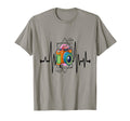 Womens Funny Camera Heartbeat T-Shirt - Graphic Print Men Women - T-Shirt, Sweatshirt, Hoodie