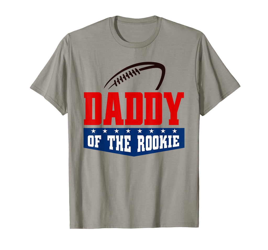 Dad Rookie Year Football Daddy Rookie T-Shirt - Unique Graphic Men Women - T-Shirt, Sweatshirt, Hoodie