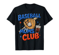 Baseball Moms Club Coquette Bow T-Shirt - Casual Everyday Wear Men Women - T-Shirt, Sweatshirt, Hoodie