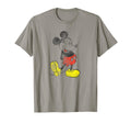 Mickey Mouse Distressed T-Shirt - Novelty Apparel Unisex - T-Shirt, Sweatshirt, Hoodie