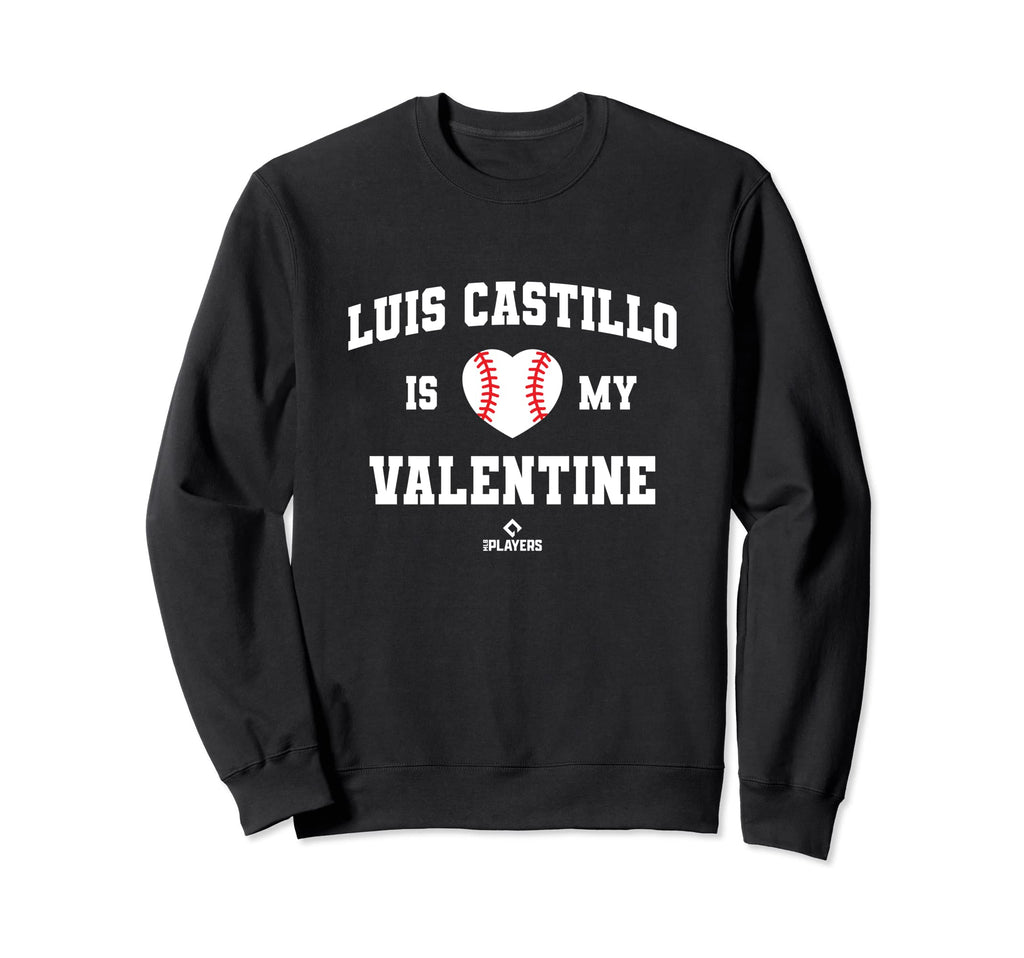 Luis Castillo Is My Valentine Sweatshirt - Trendy Graphic for Adults - T-Shirt, Sweatshirt, Hoodie