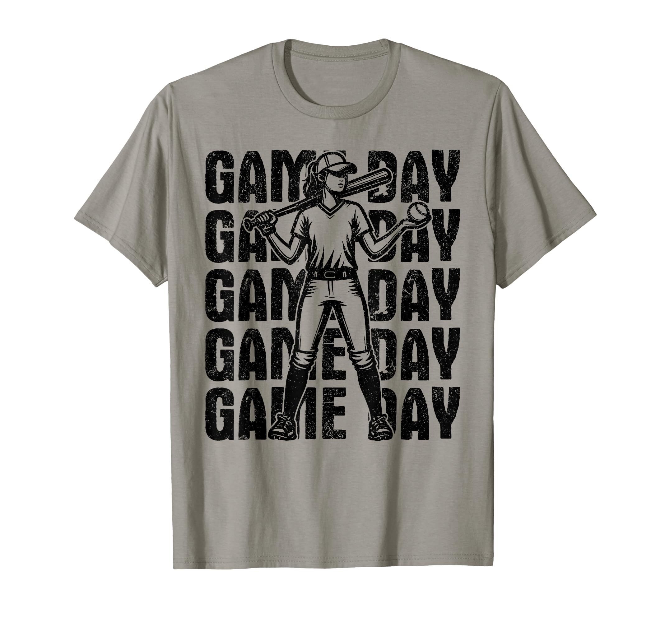 Game Day Softball Softball Mom T-Shirt - Fun Novelty Design Unisex - T-Shirt, Sweatshirt, Hoodie