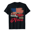 American Flag 1966 66 Nova Silhouette T-Shirt - Custom Art Print Men Women - T-Shirt, Sweatshirt, Hoodie