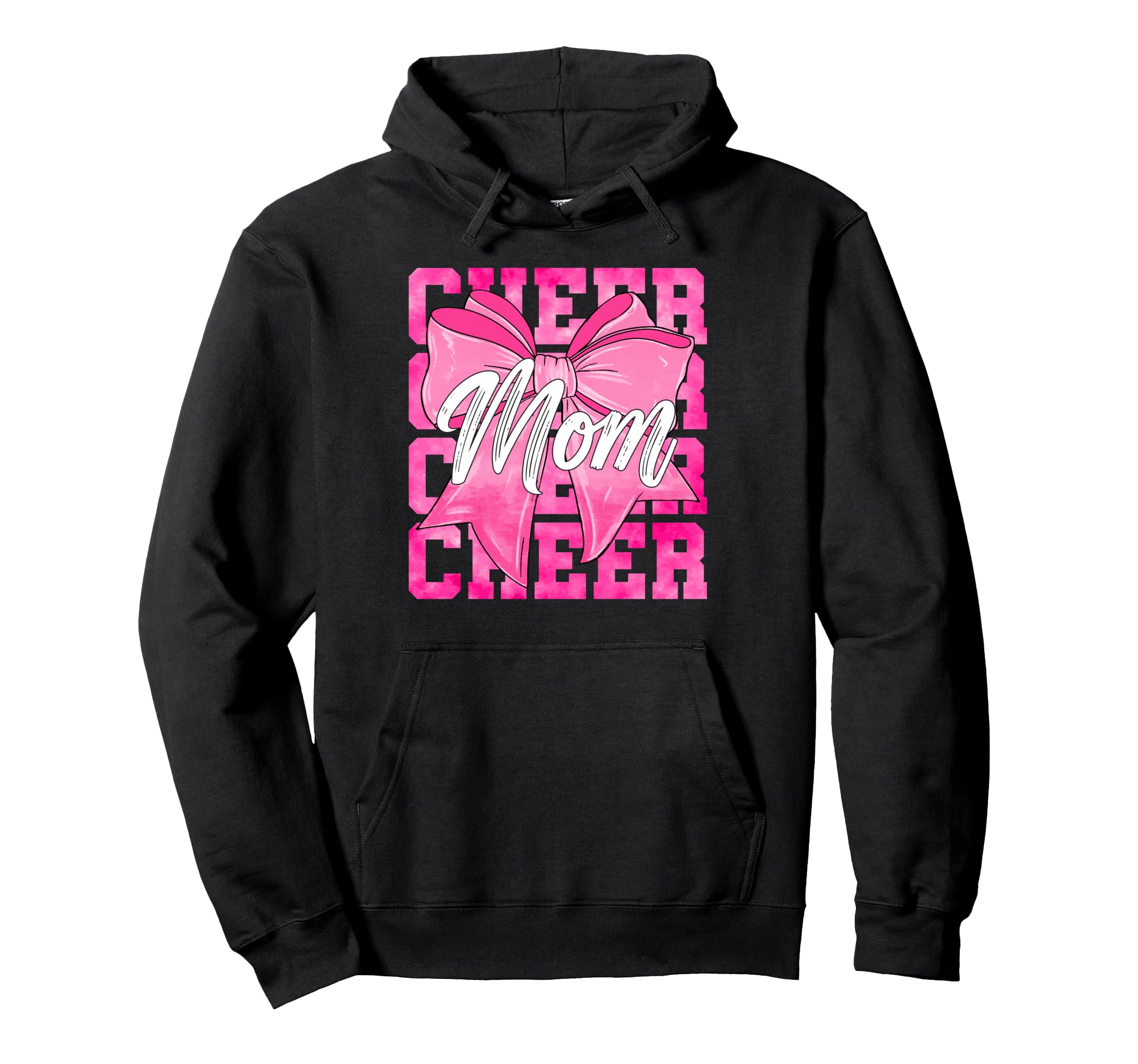 Cheer Mom Funny Mothers Day Coquette Hoodie - Casual Everyday Wear Unisex - T-Shirt, Sweatshirt, Hoodie
