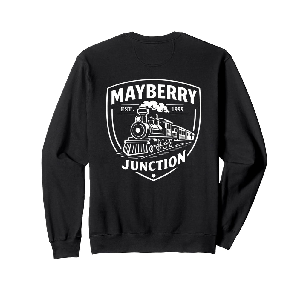 Mayberry Junction Train Est 1999 Sweatshirt - Streetwear Style for Adults - T-Shirt, Sweatshirt, Hoodie