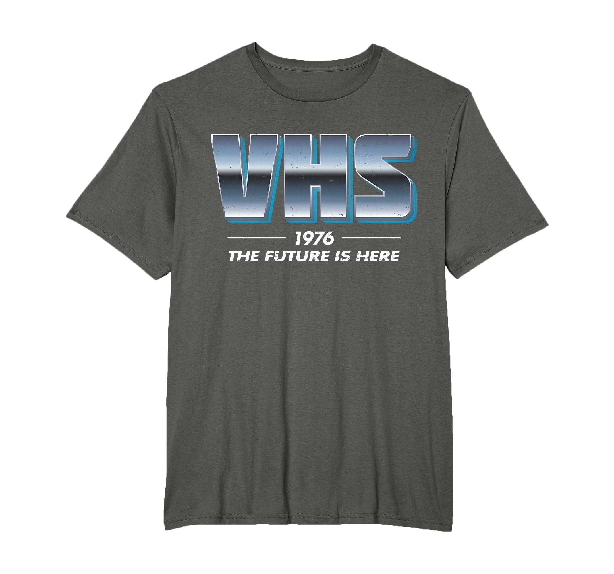Vhs Tape Future Is Here Funny T-Shirt - Casual Everyday Wear Men Women - T-Shirt, Sweatshirt, Hoodie