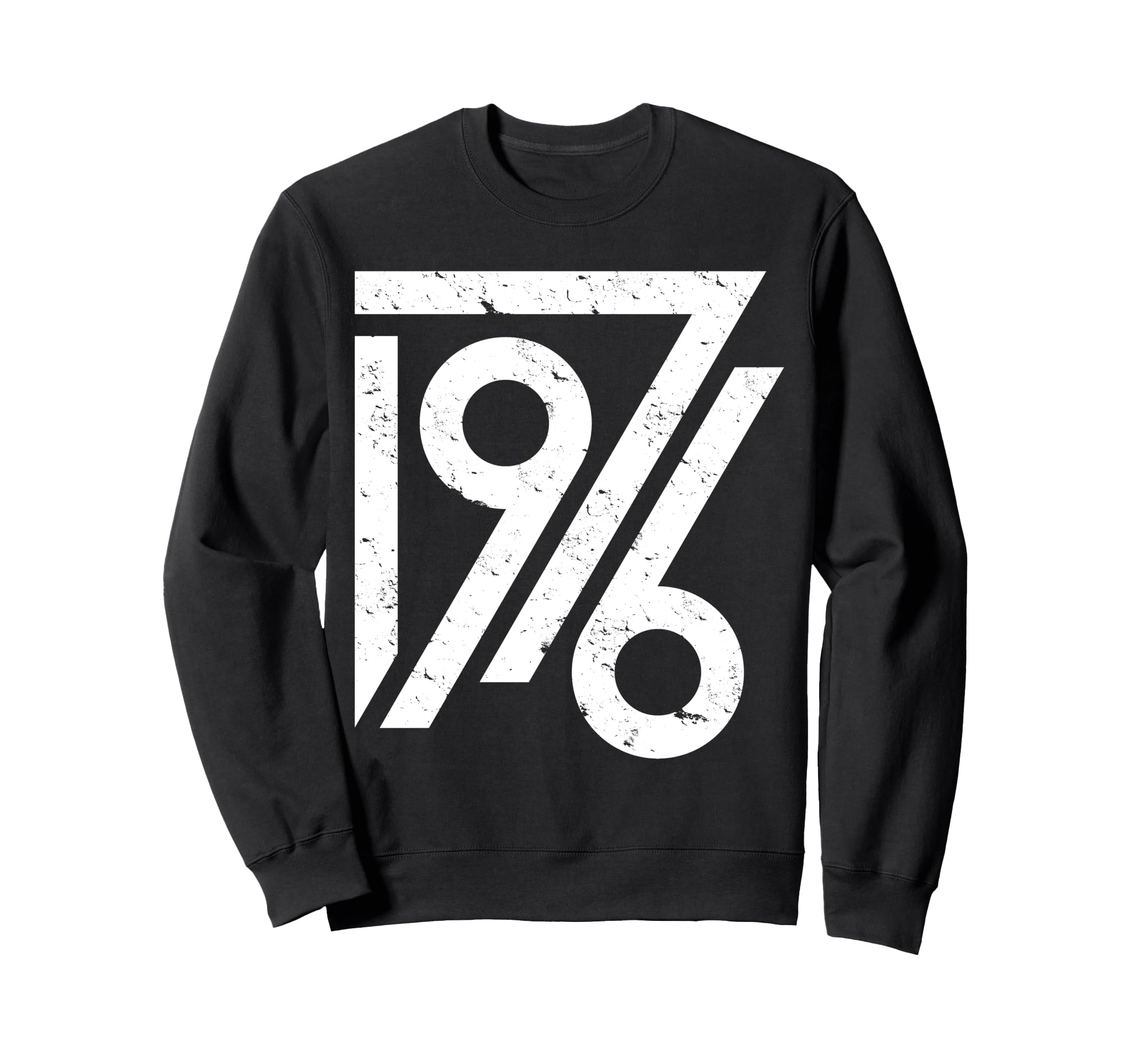 1976 Birthday Grunge Alternative Sweatshirt - Trendy Graphic for Adults - T-Shirt, Sweatshirt, Hoodie