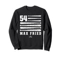 Max Fried Flag Atlanta Sweatshirt - Casual Everyday Wear for Adults - T-Shirt, Sweatshirt, Hoodie