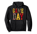 Game Day Softball Leopard Mama Sports Hoodie - Minimalist Print Men Women - T-Shirt, Sweatshirt, Hoodie