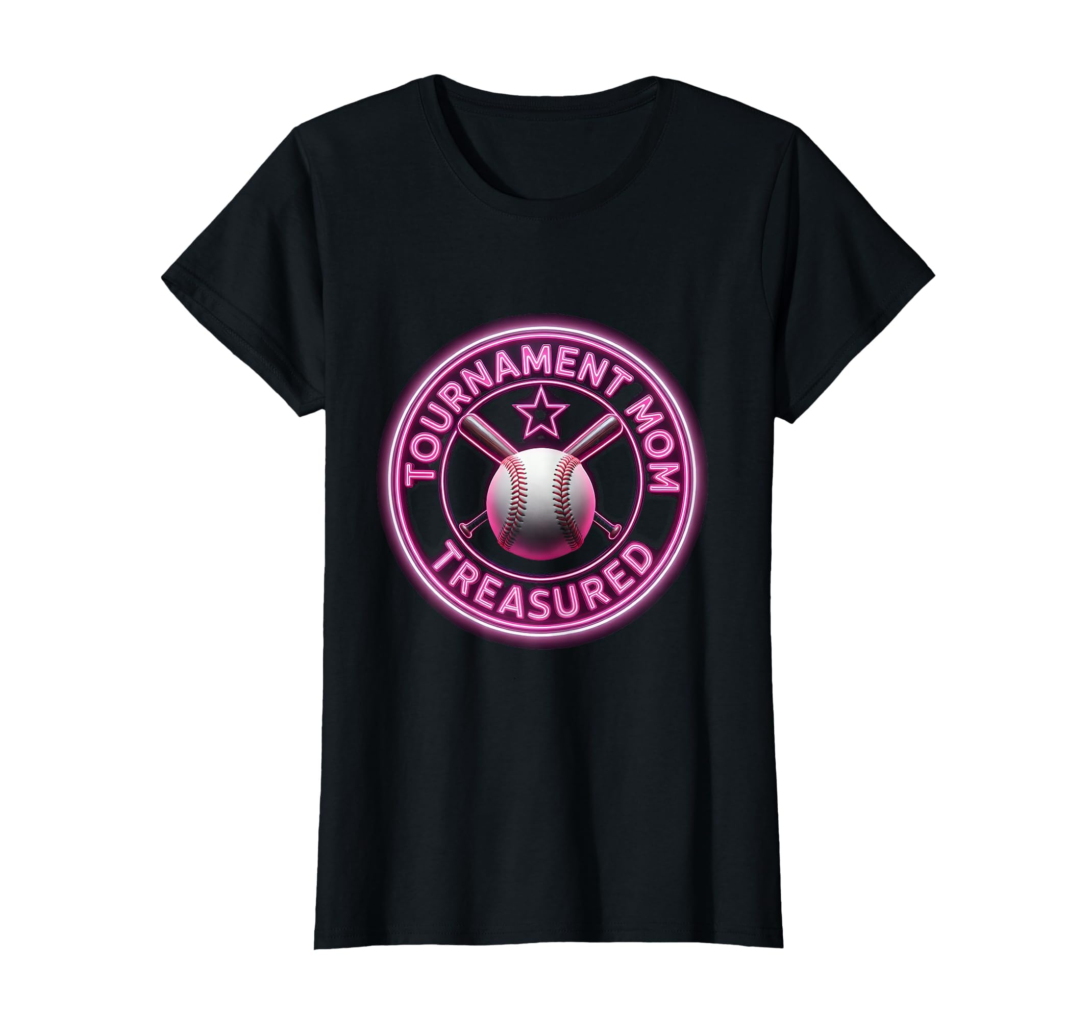 Tournament Mom Treasured Baseball Mom T-Shirt - Custom Art Print for Adults - T-Shirt, Sweatshirt, Hoodie