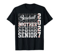 Senior 2027 Baseball Brother Proud T-Shirt - Minimalist Print Unisex - T-Shirt, Sweatshirt, Hoodie