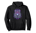 Howling Wolf 80S Aesthetic 90S Art Hoodie - Streetwear Style for Adults - T-Shirt, Sweatshirt, Hoodie