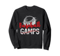 Baseball Gamps Fathers Day Dad Sweatshirt - Custom Art Print Men Women - T-Shirt, Sweatshirt, Hoodie