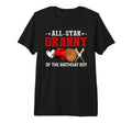 All Star Granny Birthday Baseball T-Shirt - Custom Art Print Unisex - T-Shirt, Sweatshirt, Hoodie
