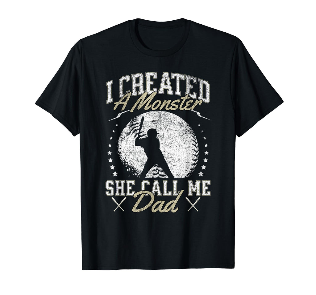 Mens I Created Monster She Call Me T-Shirt - Novelty Apparel for Adults - T-Shirt, Sweatshirt, Hoodie