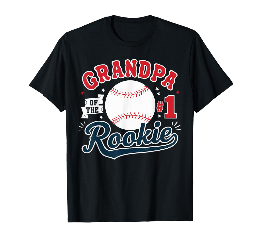 Baseball Grandpa Grandfather Gramps T-Shirt - Graphic Print Men Women - T-Shirt, Sweatshirt, Hoodie
