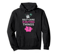 Hot Anxiety Glam Therapy Overthinking Hoodie - Novelty Apparel Men Women - T-Shirt, Sweatshirt, Hoodie