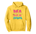 Mama Boho Sunset Hoodie - Unique Graphic Unisex - T-Shirt, Sweatshirt, Hoodie