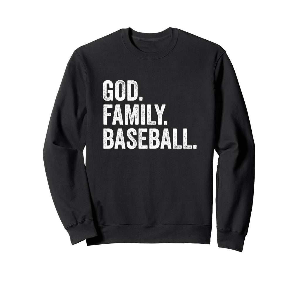 God Family Baseball Sweatshirt - Trendy Graphic Unisex - T-Shirt, Sweatshirt, Hoodie