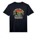 Dad And Son Baseball Partners Life T-Shirt - Graphic Print for Adults - T-Shirt, Sweatshirt, Hoodie
