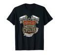 1951 Panhead Motorcycle Distressed T-Shirt - Trendy Graphic Men Women - T-Shirt, Sweatshirt, Hoodie