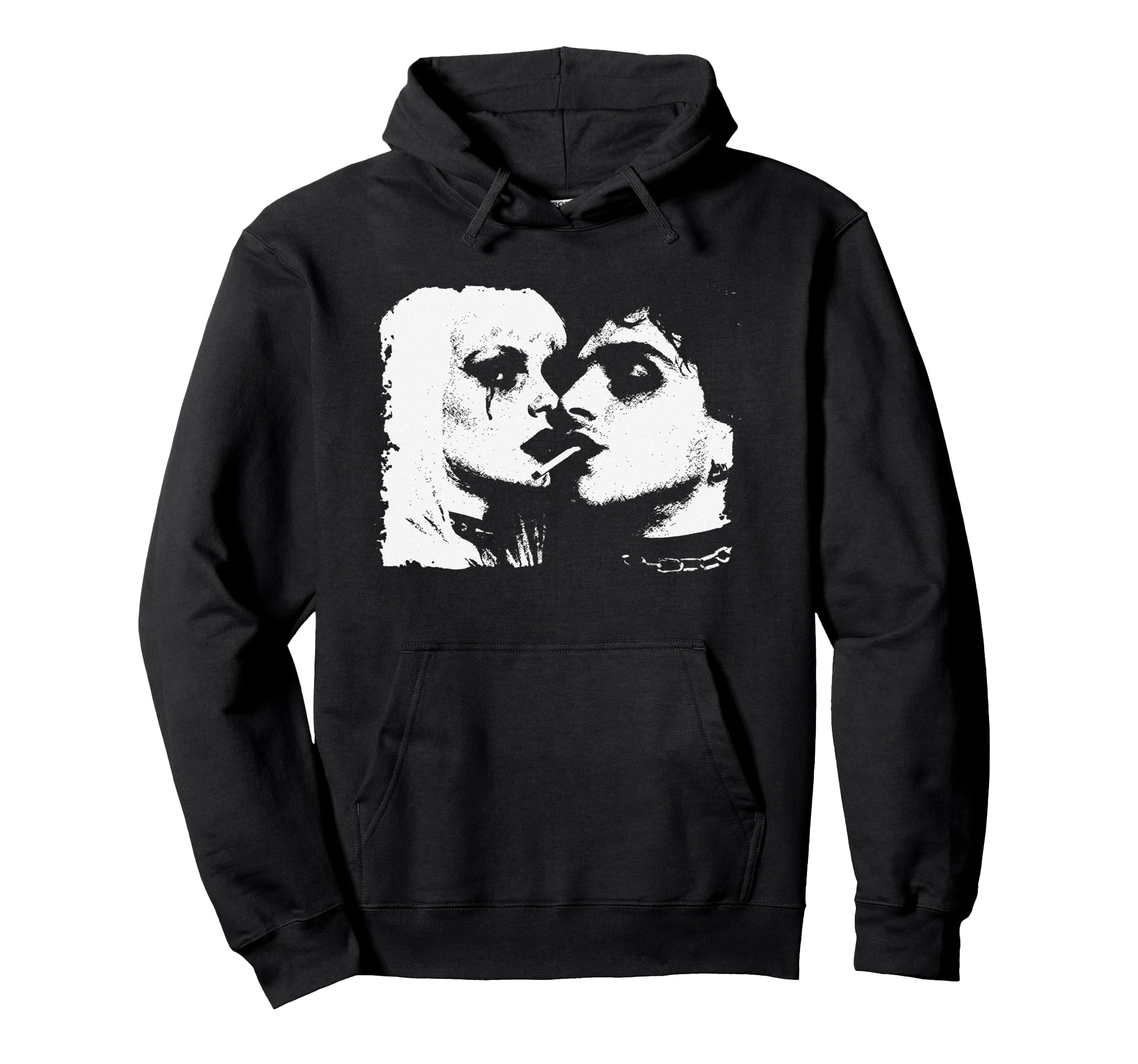 Goth Punk Rock Emo Y2K 90S Aesthetic Hoodie - Unique Graphic Men Women - T-Shirt, Sweatshirt, Hoodie