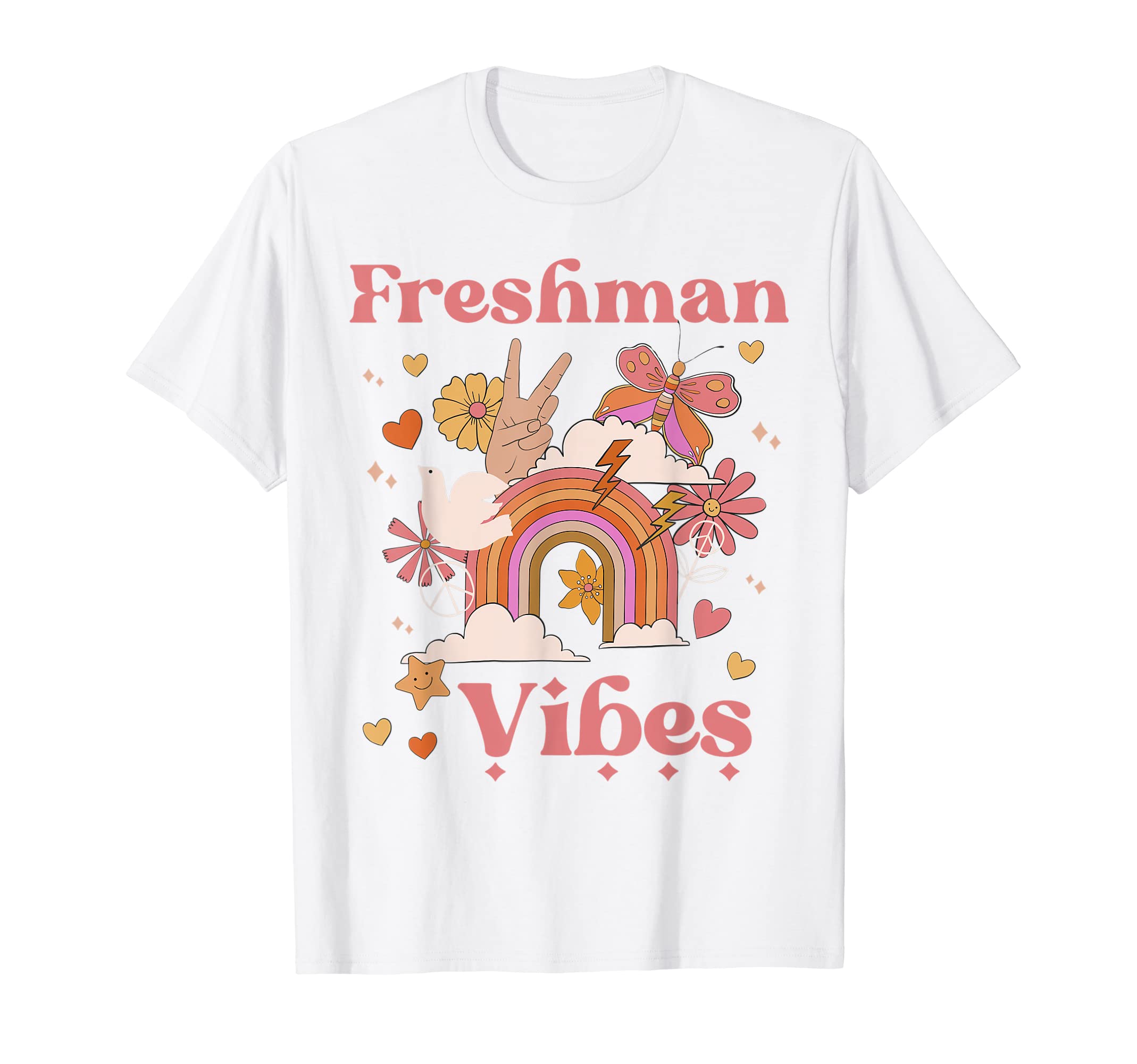 Freshman Vibes High School Boho T-Shirt - Streetwear Style for Adults - T-Shirt, Sweatshirt, Hoodie