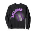 Bulldogs Baseball Purple Bulldogs Sweatshirt - Novelty Apparel Men Women - T-Shirt, Sweatshirt, Hoodie