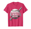 Baseball Mom Swinging Fences Daily T-Shirt - Unique Graphic for Adults - T-Shirt, Sweatshirt, Hoodie
