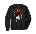 Y2K Back Streetwear Rose Sweatshirt - Streetwear Style Men Women - T-Shirt, Sweatshirt, Hoodie
