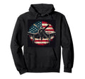 Ww2 Warplane F4U Corsair Distressed Hoodie - Minimalist Print Unisex - T-Shirt, Sweatshirt, Hoodie
