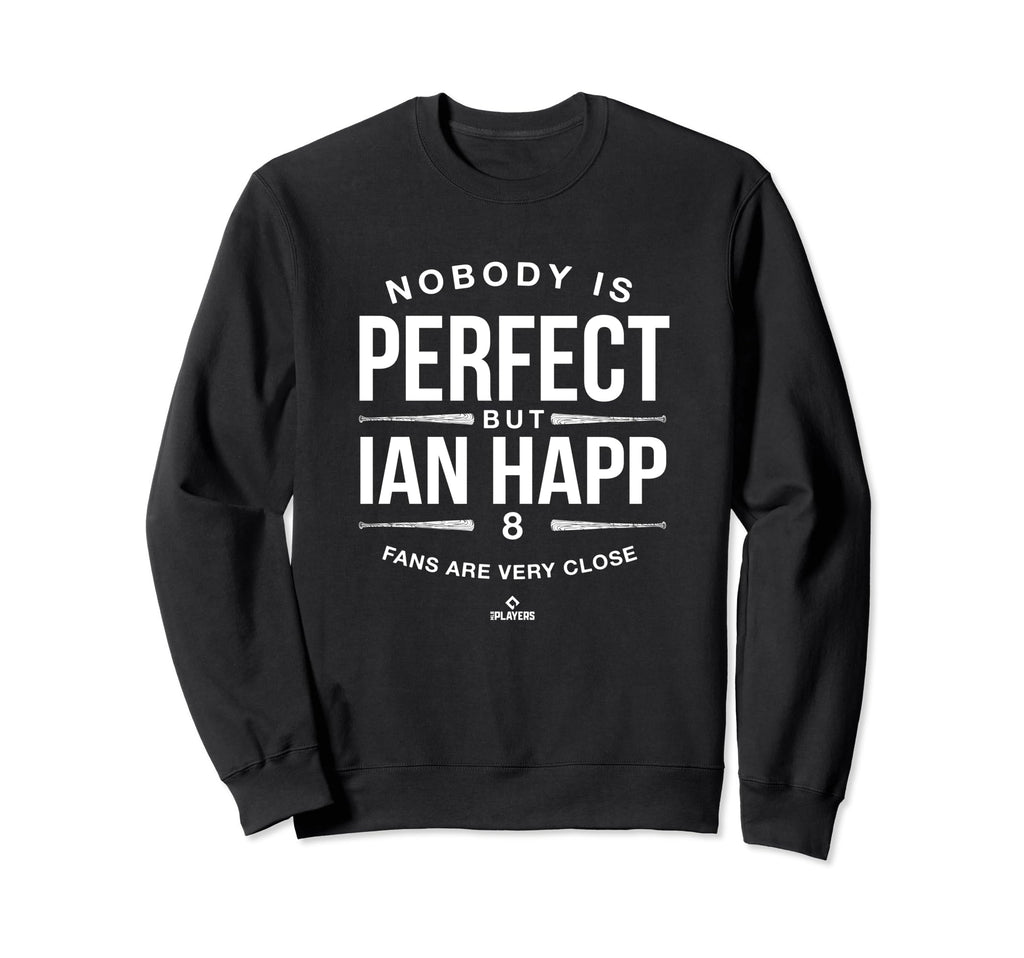 Nobody Is Mlbpa Ian Happ Baseball Sweatshirt - Trendy Graphic for Adults - T-Shirt, Sweatshirt, Hoodie