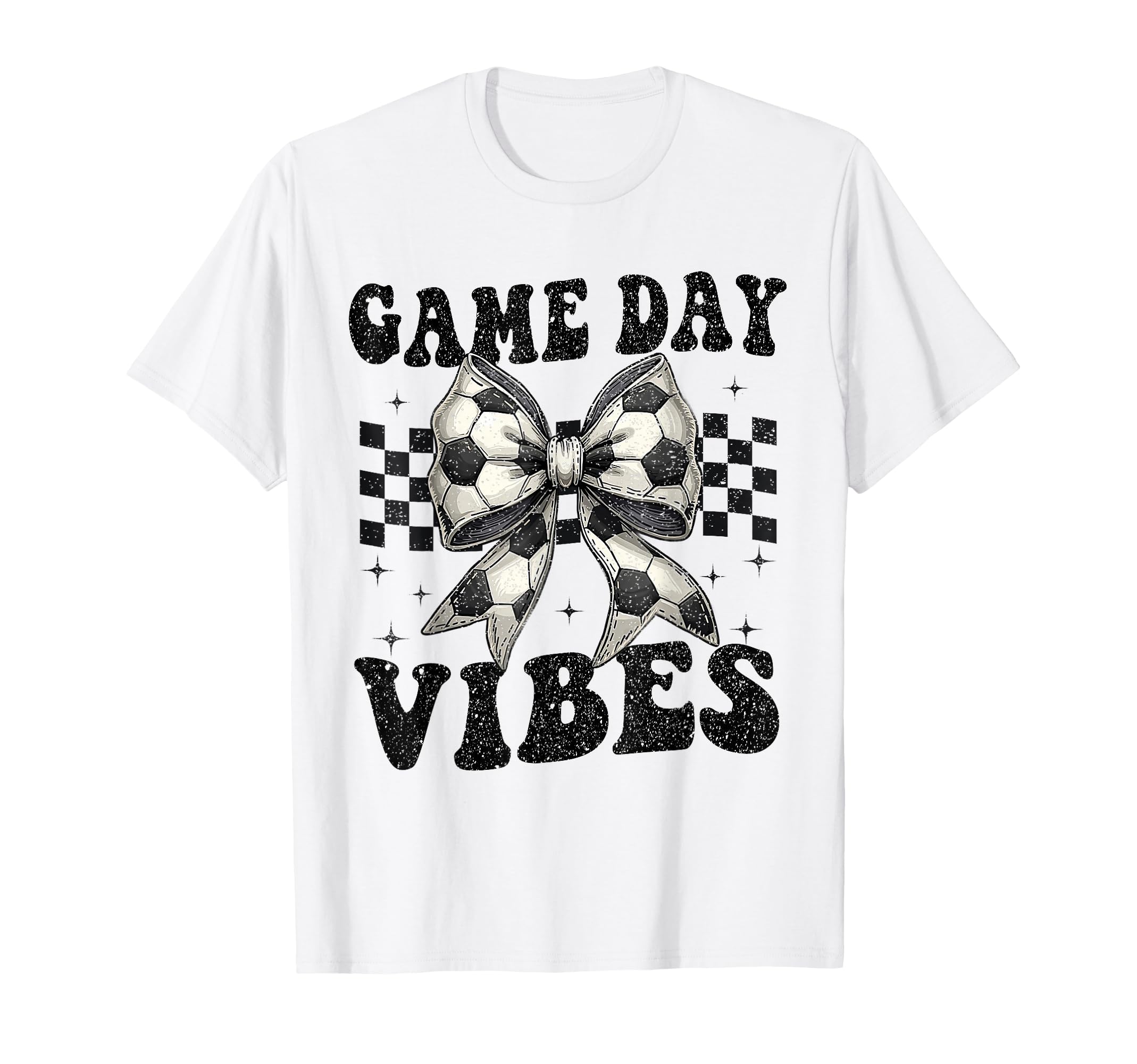 Soccer Game Day Vibes Soccer Mom Dad T-Shirt - Trendy Graphic for Adults - T-Shirt, Sweatshirt, Hoodie