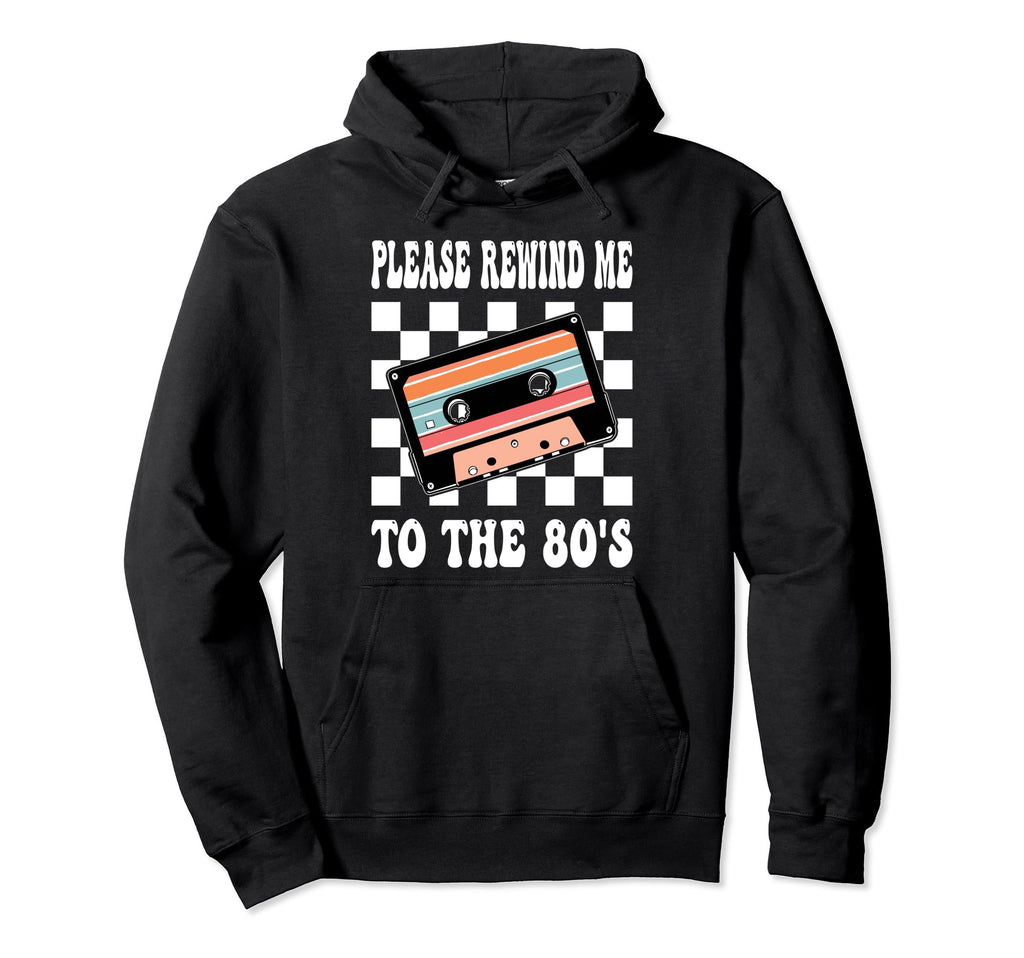 Mixtape 80 S Cassette Tape Hoodie - Casual Everyday Wear for Adults - T-Shirt, Sweatshirt, Hoodie