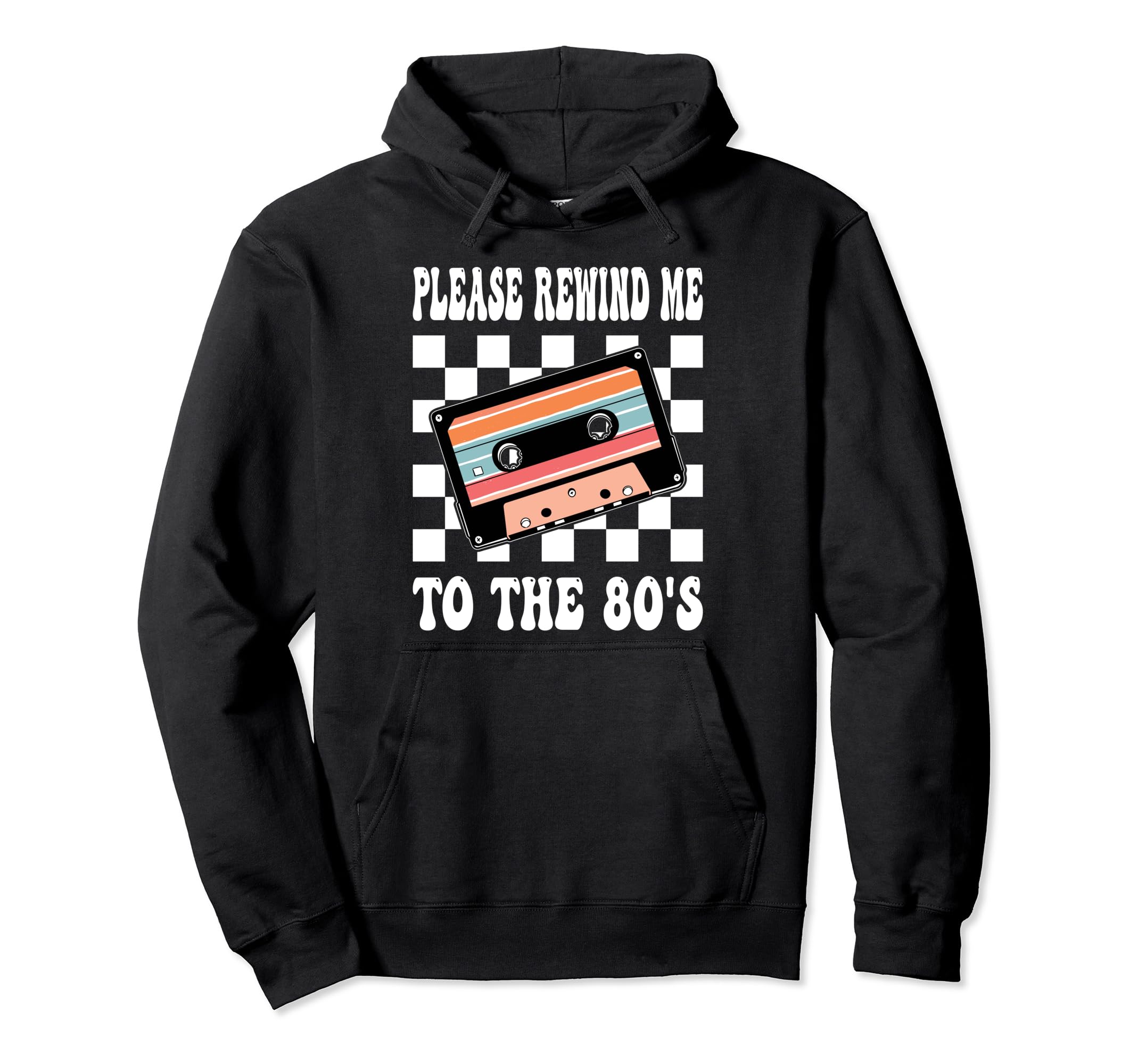 Mixtape 80 S Cassette Tape Hoodie - Casual Everyday Wear for Adults - T-Shirt, Sweatshirt, Hoodie