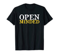 Distressed Libertarian Open Minded T-Shirt - Minimalist Print for Adults - T-Shirt, Sweatshirt, Hoodie
