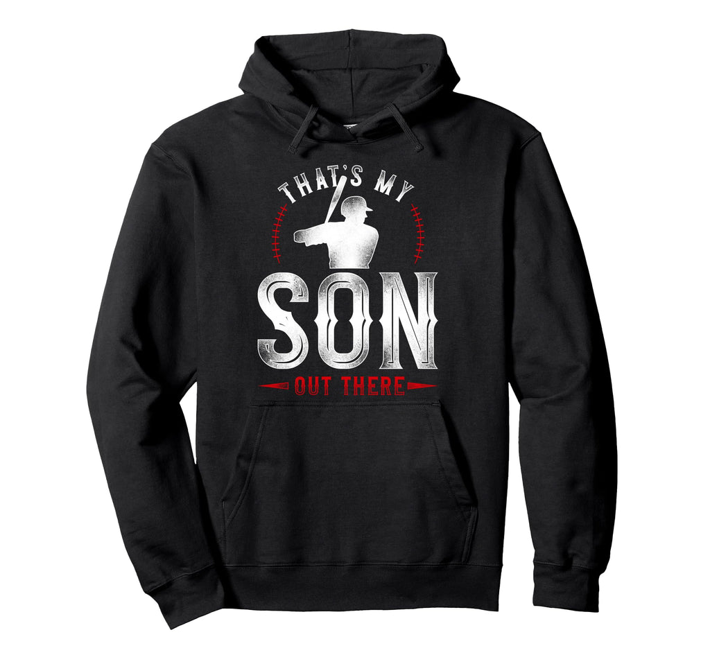Baseball Fan Mom Mother Dad Father Son Hoodie - Trendy Graphic Men Women - T-Shirt, Sweatshirt, Hoodie
