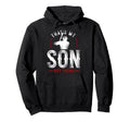 Baseball Fan Mom Mother Dad Father Son Hoodie - Trendy Graphic Men Women - T-Shirt, Sweatshirt, Hoodie