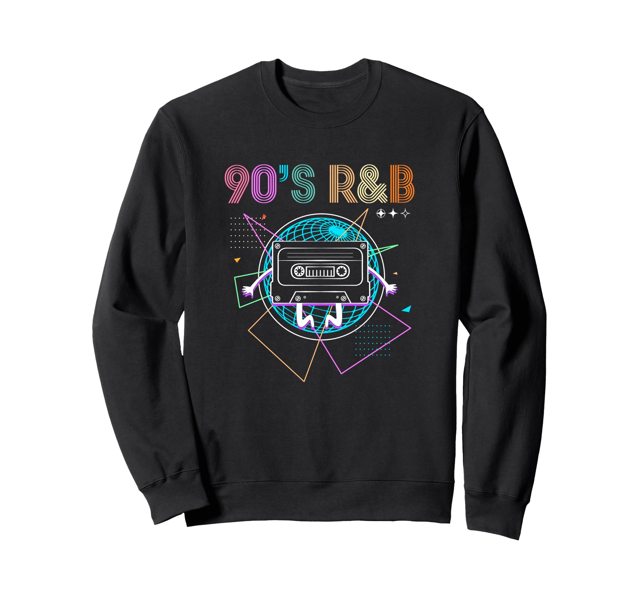 90S Cassette Tape Music Party 90S Sweatshirt - Custom Art Print Men Women - T-Shirt, Sweatshirt, Hoodie