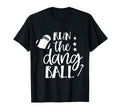 Womens Football Mom Game Day Run Dang T-Shirt - Minimalist Print Unisex - T-Shirt, Sweatshirt, Hoodie