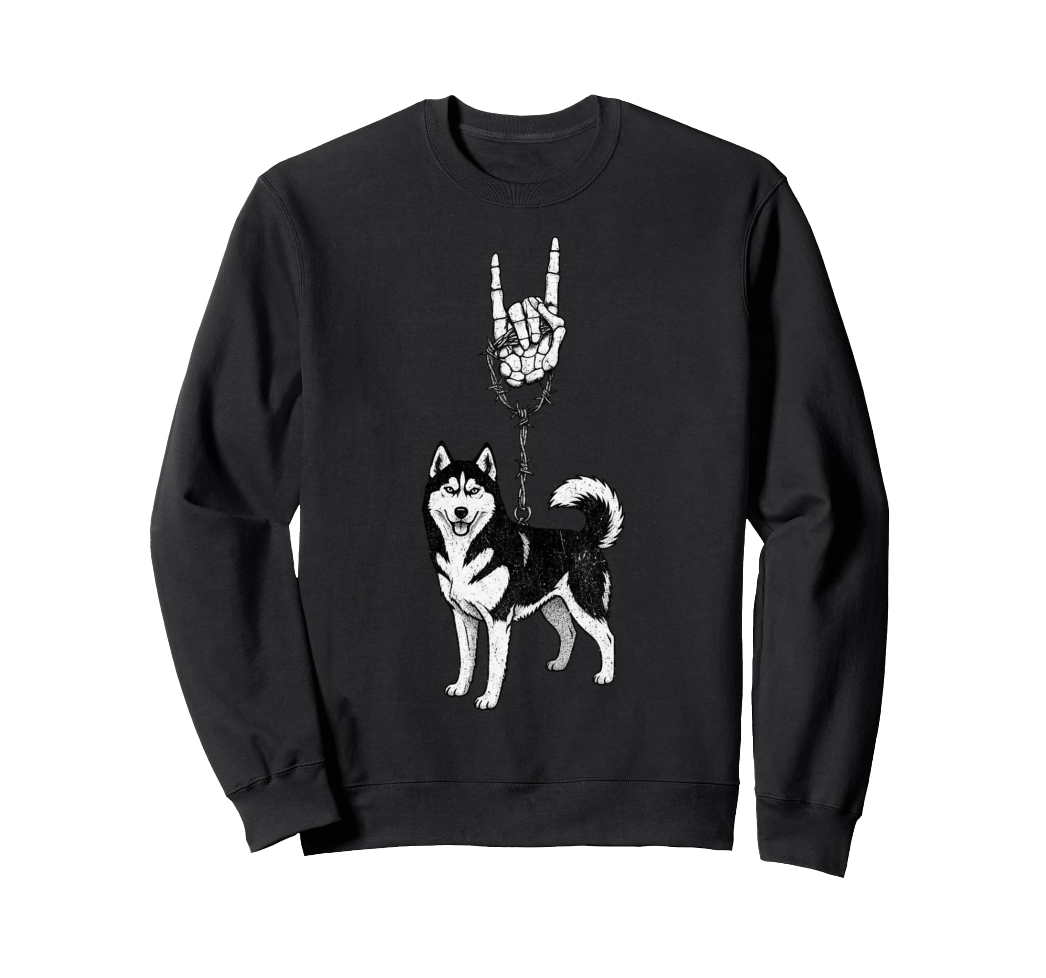 Siberian Husky Dog Mushing 90S Alt Sweatshirt - Aesthetic Graphic Unisex - T-Shirt, Sweatshirt, Hoodie